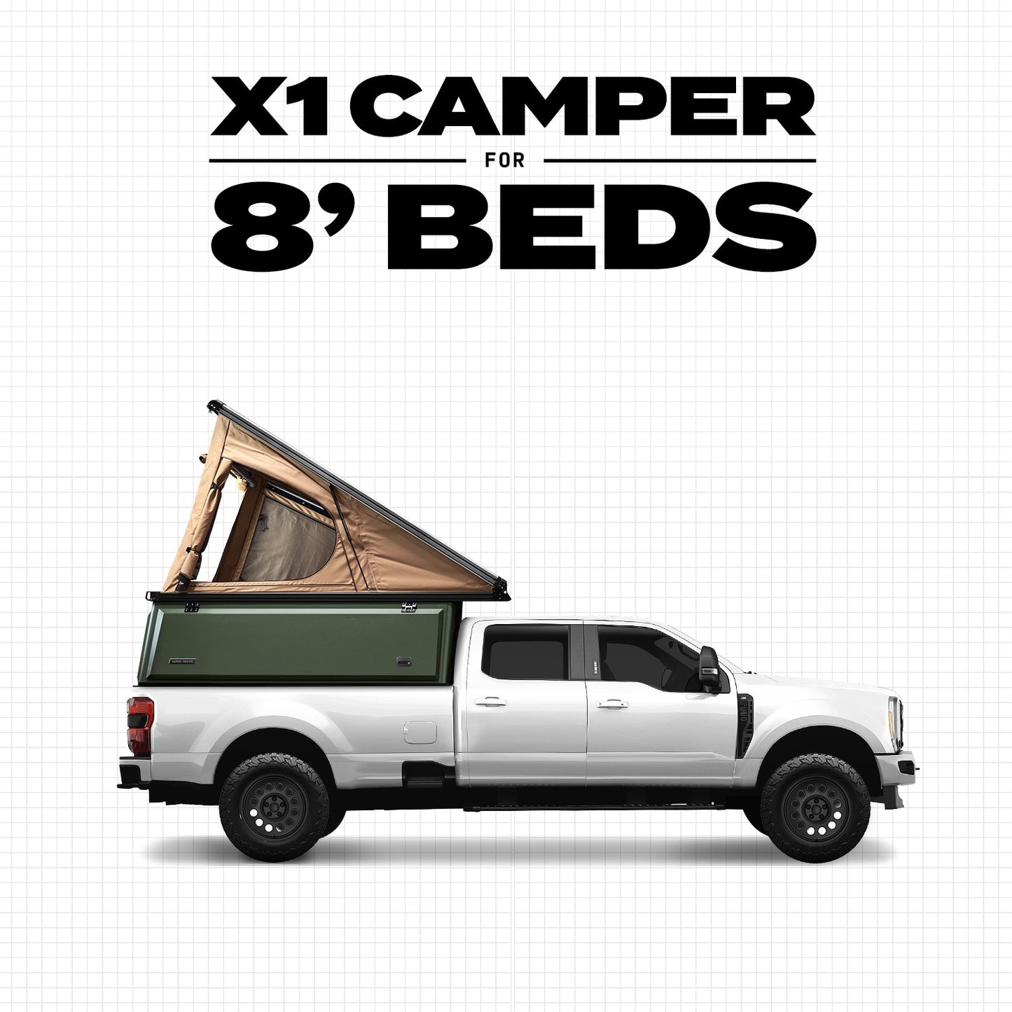 X1 Camper | 8' Bed Launch Crew Initial Deposit
