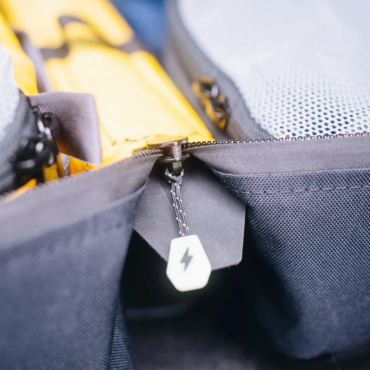 Glow-in-the-dark Zipper Pull