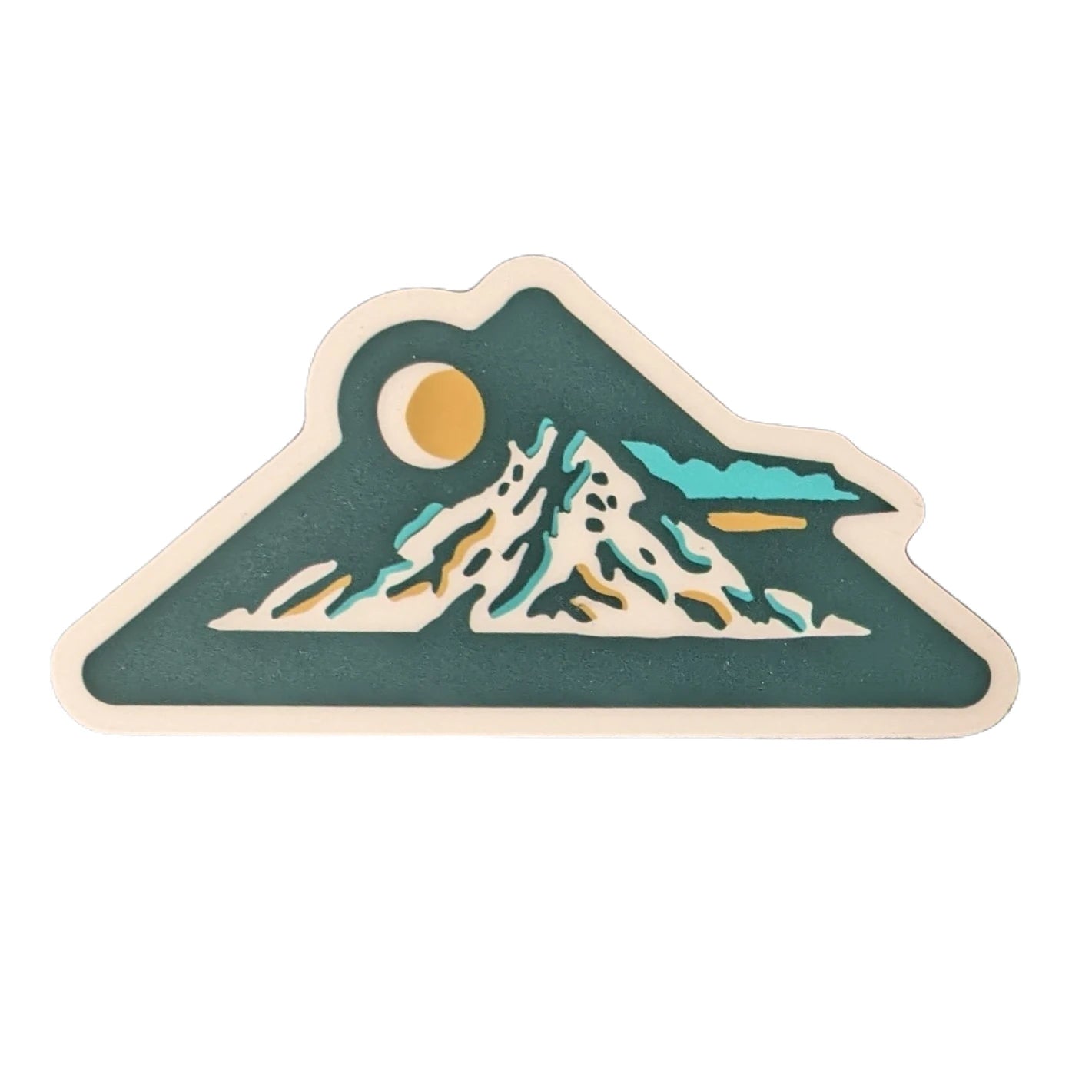Super Pacific x Rayco Design | Collab Glowing Mountain Sticker