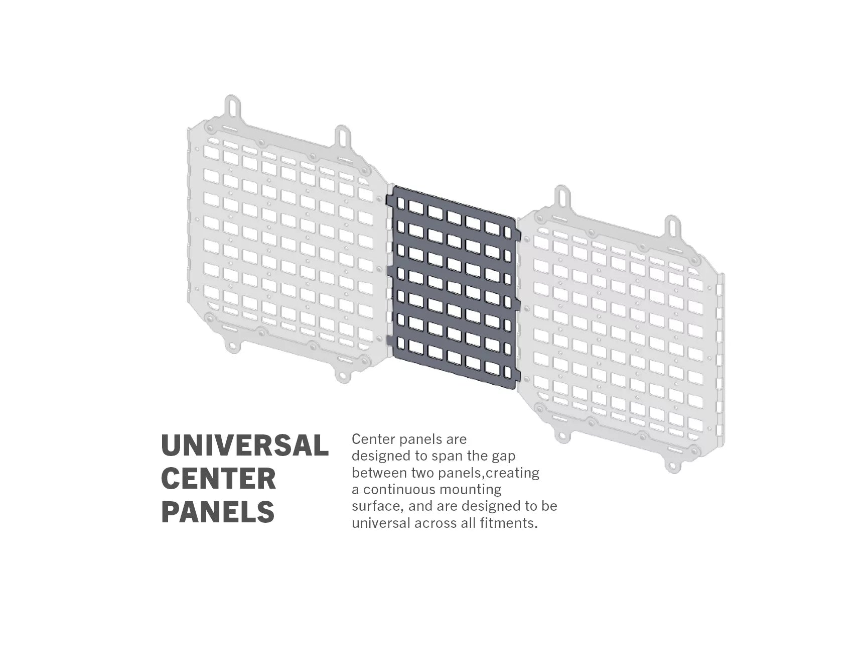 Super Pacific | Molle Panels | Center Panel