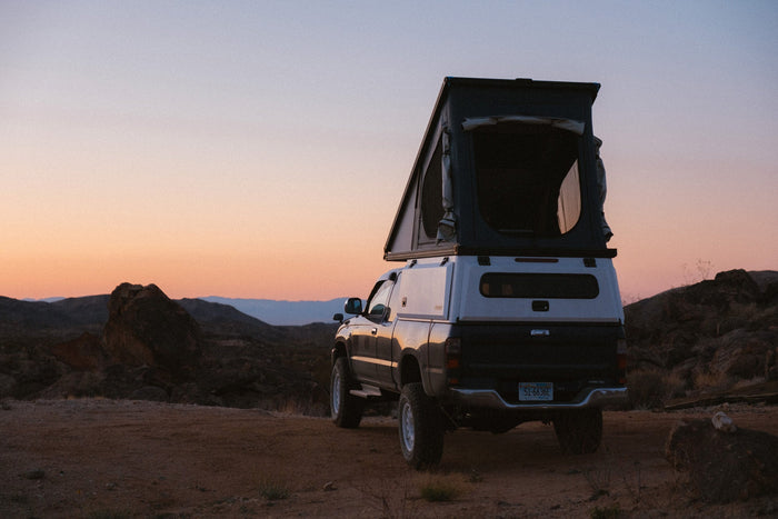 Photo of Super Pacific X1 owners Bound For Nowhere, with their Toyota Hilux and X1 Camper.