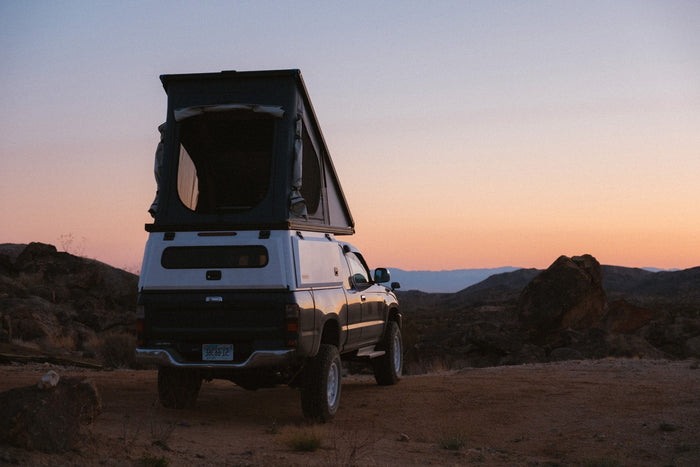 Photo of Super Pacific X1 owners Bound For Nowhere, with their Toyota Hilux and X1 Camper.