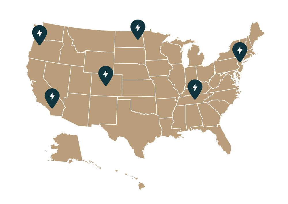 Super Pacific CloudCap Dealer Map