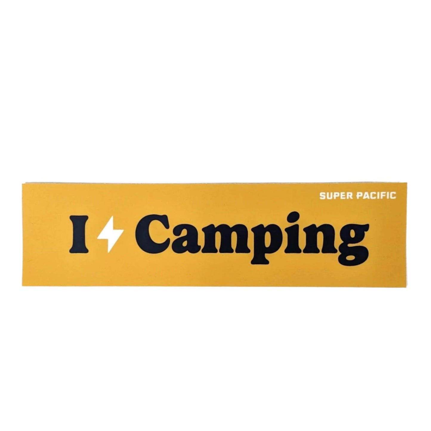 I⚡Camping - Bumper Sticker