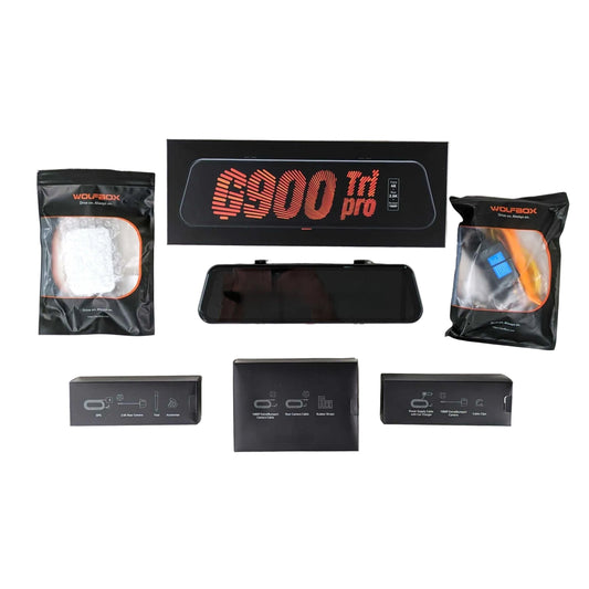 Wolfbox G900TriPro Camera System - INSTALLED