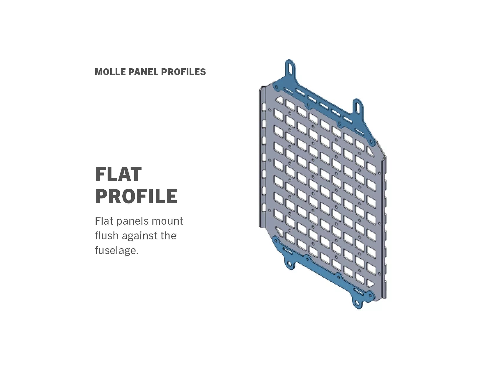 Super Pacific | Molle Panels | Flat Profile