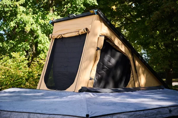 X1 Camper with Yakima MajorShady Awning attached.